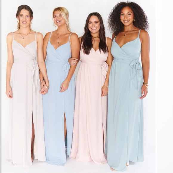 Show Me Your MuMu - Liz Maxi Dress Dusty Pink - Picture 4 of 12